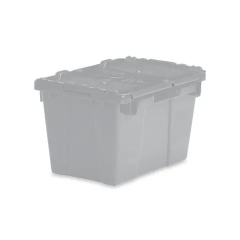 Storage Tote, Small • 10.9"W x 15.2"L x 9.7"H • Grey