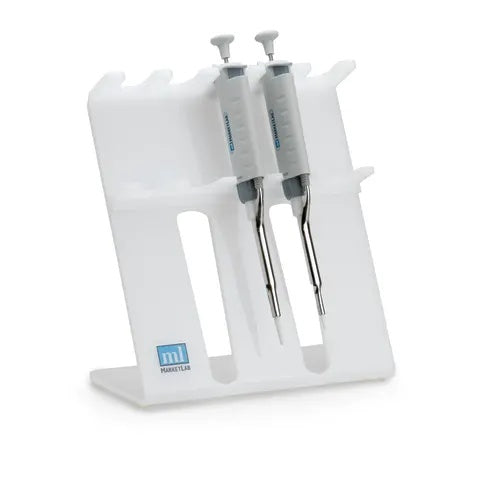 Pipette Rack • 5 Place Including Up To 2 MultiChannels • 9.5"W x 5.5"D x 10"H