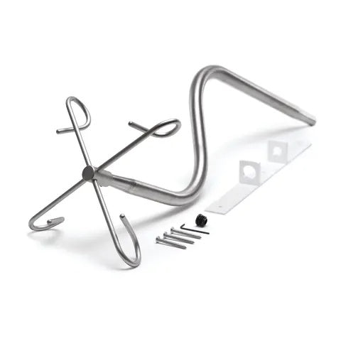 Wall Mounted IV Pole • 8"W x 14"L x 30"H