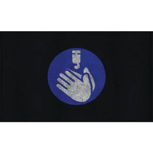Message Mat, Hand Sanitizer • 3' x 5' • Vertical