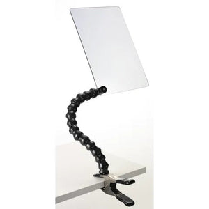 Marketlab Antimicrobial Safety Shield with Gooseneck, Clamp-On • 14"L Gooseneck