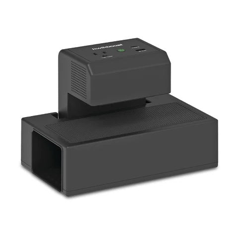 KwikBoost EdgePower™ Clamp-On Desktop Charging Unit • 5.2"W x 8.3"D x 6"H