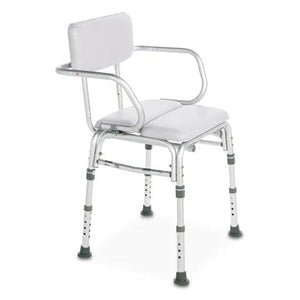 Padded Bath Seat • 35.9"W x 22.5"D x 20"H, With Arms
