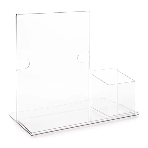 Marketlab Document Display, with Hand Sanitizer or Pen Holder