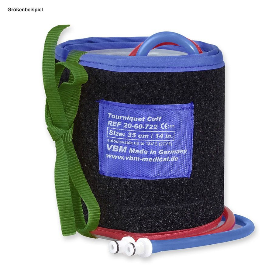 Disposable Tourniquet Cuffs • Single, Dual Port • Straight • Arm