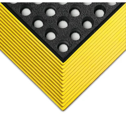 24/Seven Workstation Mat, Grease Resistant • 3'W x 5'L • Yellow