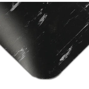 UltraSoft Tile-Top Antimicrobial with WOW! , 2'W x 3'L • Black