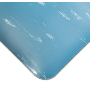 UltraSoft Tile-Top Antimicrobial with WOW! , 3'W x 5'L • Blue