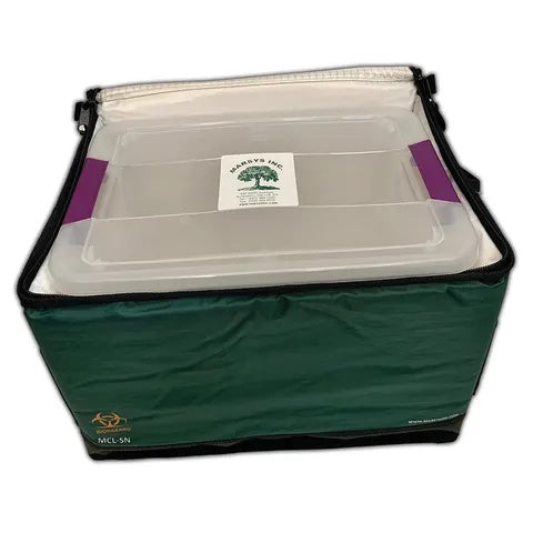Marketlab Specimen Transport Tote Accessories, Secondary Plastic Latch Box for ML107029