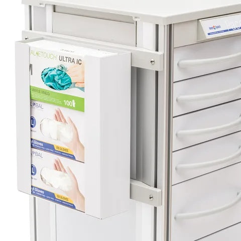 Accessories for Pace Carts and Narrow Pace Carts, Triple Glove Box Holder • 11.5"W x 3.6"D x 14.5"H