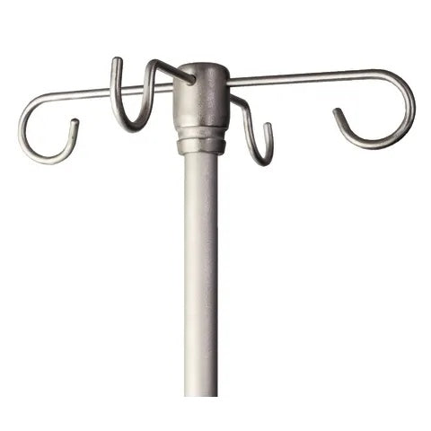 Antimicrobial IV Pole Add Ons, Ram Horns x2 and U-Hook x2