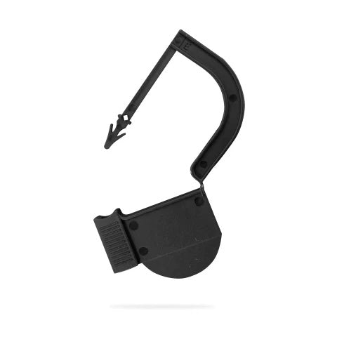 EasyTwist Padlock Security Tray Tags • Plain • 21mmL, Black