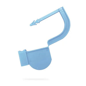 EasyTwist Padlock Security Tray Tags • Plain • 21mmL, Light Blue