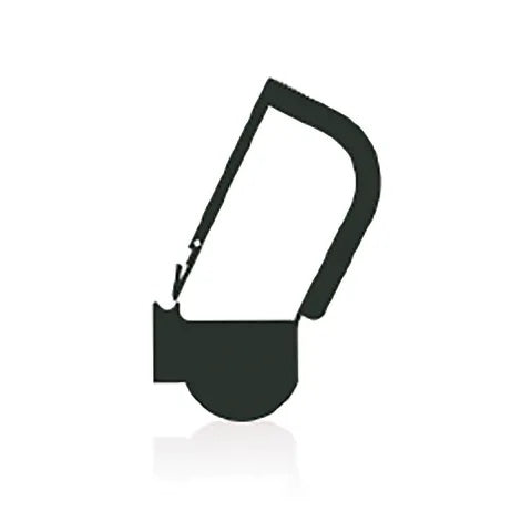 EasyTwist Padlock Security Tray Tags • Plain • 32mmL, Black