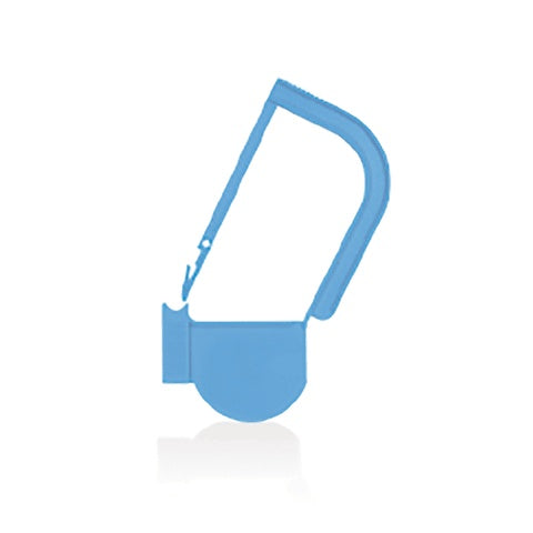 EasyTwist Padlock Security Tray Tags • Plain • 32mmL, Light Blue