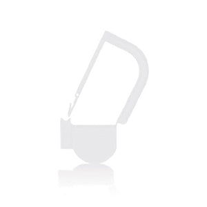 EasyTwist Padlock Security Tray Tags • Plain • 32mmL, White