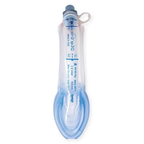 Air-Q3 Self-Pressurized Intubating Laryngeal Mask Airway with Auto Cuff and Gastric Access, Size 1.0