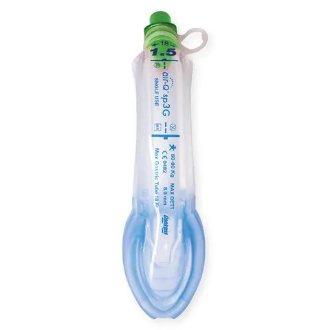 Air-Q3 Self-Pressurized Intubating Laryngeal Mask Airway with Auto Cuff and Gastric Access, Size 1.5