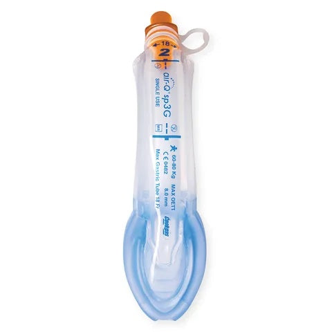 Air-Q3 Self-Pressurized Intubating Laryngeal Mask Airway with Auto Cuff and Gastric Access, Size 2.0