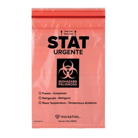 Marketlab STAT Bags, 6"W x 9"H