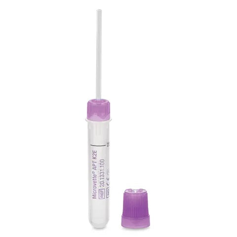 Microvette® APT 500 K2EDTA • 75 x 13mm, Collection Tube with Capillary