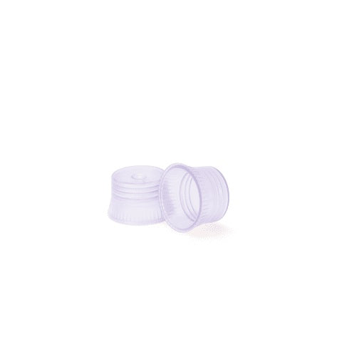 Transparent Color Tube Caps, 12-13mm • Lavender