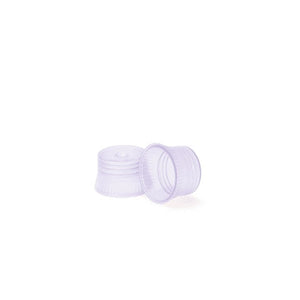 Transparent Color Tube Caps, 12-13mm • Lavender