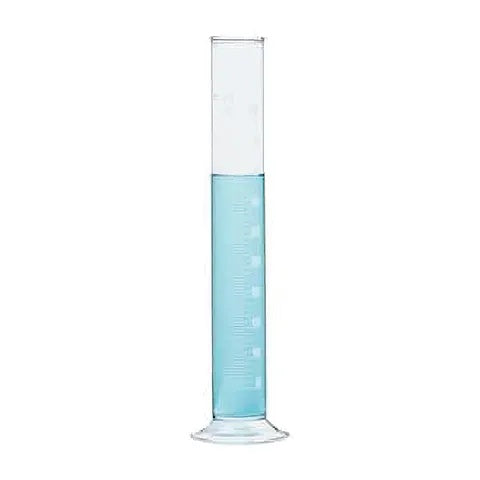 Serialized Class A Graduated Glass Cylinder • To Contain, 50mL • Certificate of Traceability