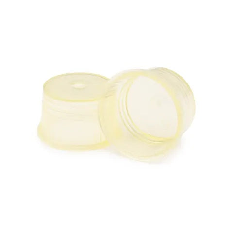 Marketlab Tube Caps • 13mm • No Tab, Yellow