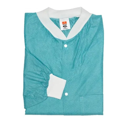 Disposable Lab Coat • 4X-Large, Teal