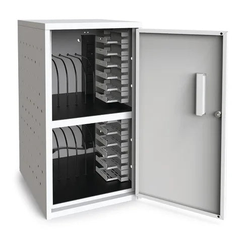 Vertical Wall/Desk Charging Station, 12-Tablet