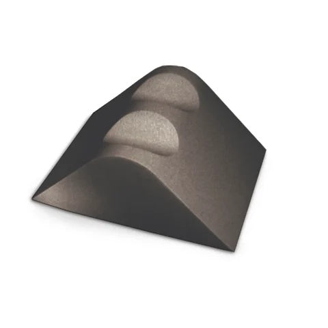 Leg Rest with Knee Cutouts ScanCoat, Large • Black