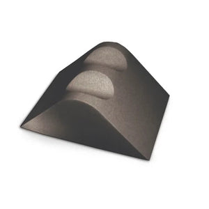 Leg Rest with Knee Cutouts ScanCoat, Small • Black