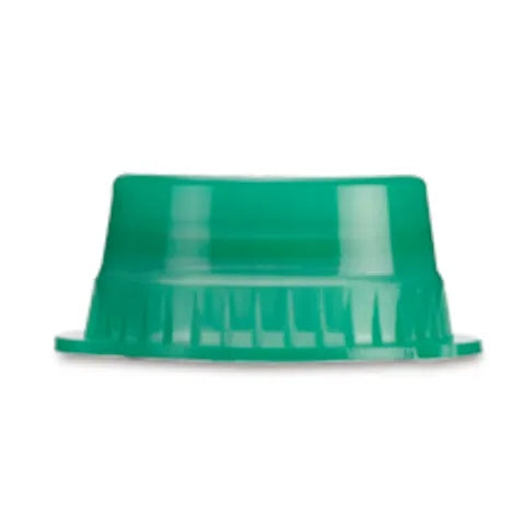 Solid Color Tube Caps, 13mm • Green