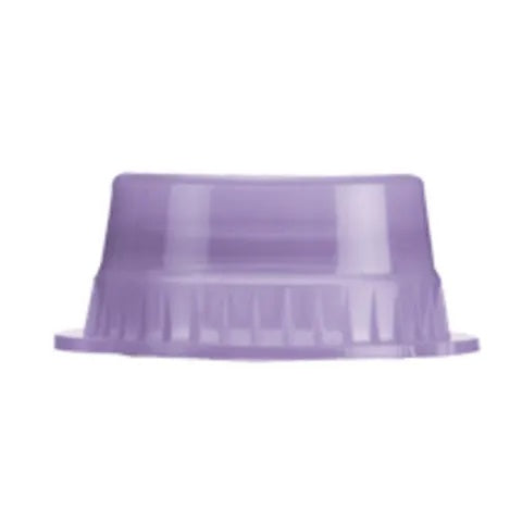 Solid Color Tube Caps, 13mm • Lavender