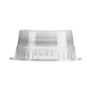 Solid Color Tube Caps, 13mm • Natural