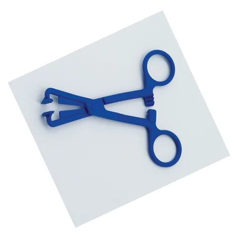 5" Plastic Towel Clamps, Non-Sterile • Nonperforating