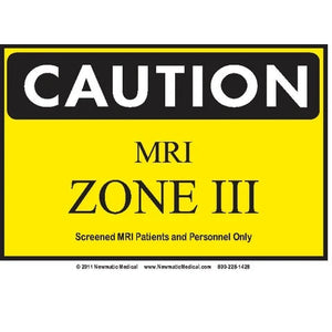 MRI Zone Signs