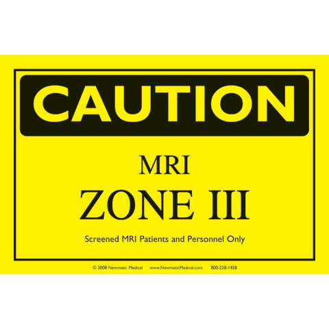 Hanging Zone III Sign