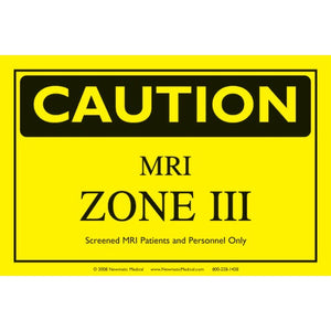 Hanging Zone III Sign