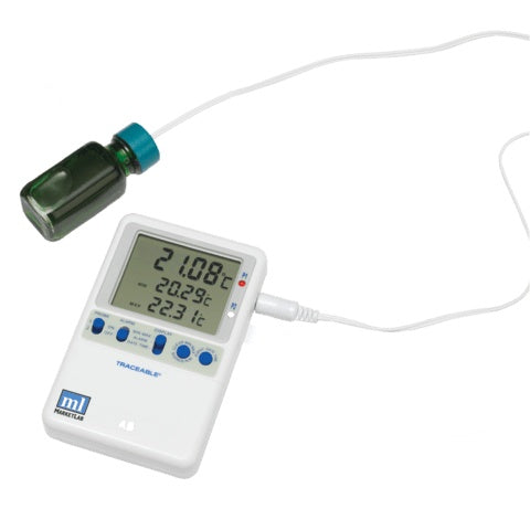 Traceable® Hi-Accuracy 0.01° Thermometer, 1 Bottle Probe