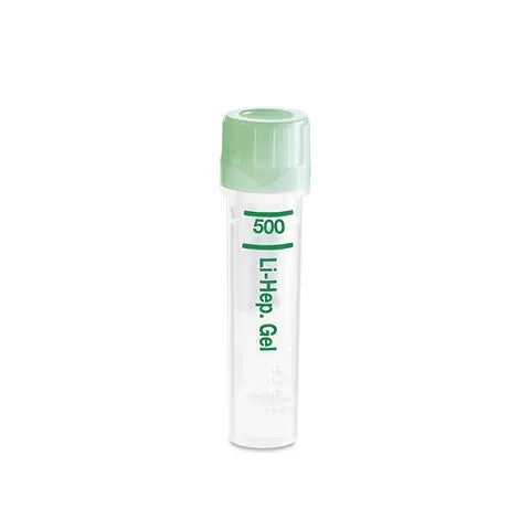 Lithium Heparin Gel • Green/Gold