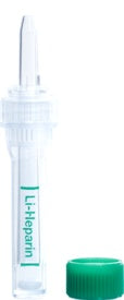 Multivette® 600µL, Lithium Heparin • Green