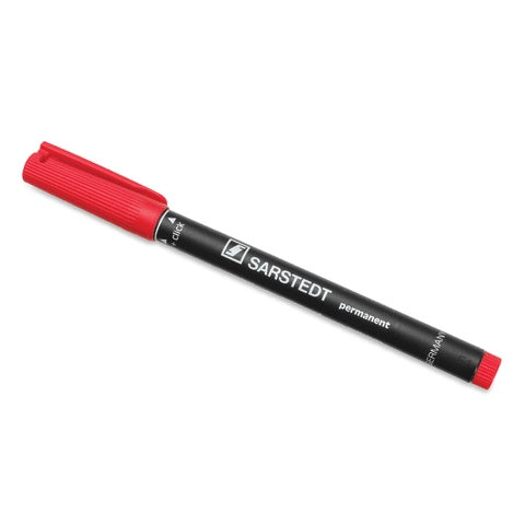 Permanent Lumocolor Felt Pens • Red