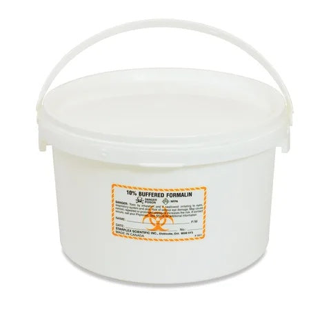 Histoplex™ Histology Containers, 2L • Snap-on cap with tear-off tamper-evident tab