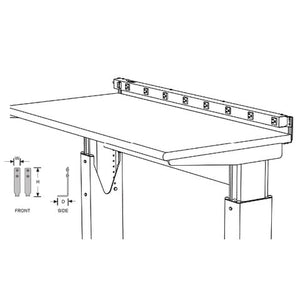 Bracket for Workstation, Short
