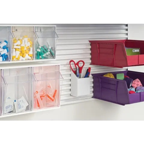 Pen Holder with Hanger, 3.25"W x 2.25"D x 4.375"H