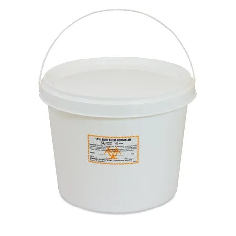 Histoplex™ Histology Containers, 5L • Snap-on cap with tear-off tamper-evident tab