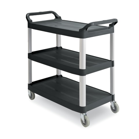 300lb Capacity Utility Cart Black