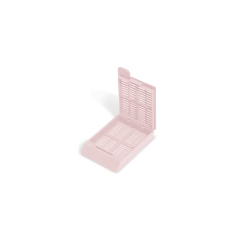 Swingsette Tissue Cassettes, Base and Lid Combination Pink